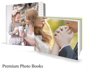 High-quality photo book with vibrant prints and durable lay-flat binding, perfect for preserving memories in a stylish and professional format.
